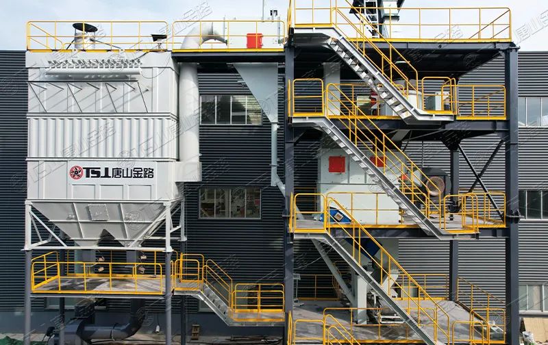 浙江干法制砂樓項目安裝飛快，馬上完工！