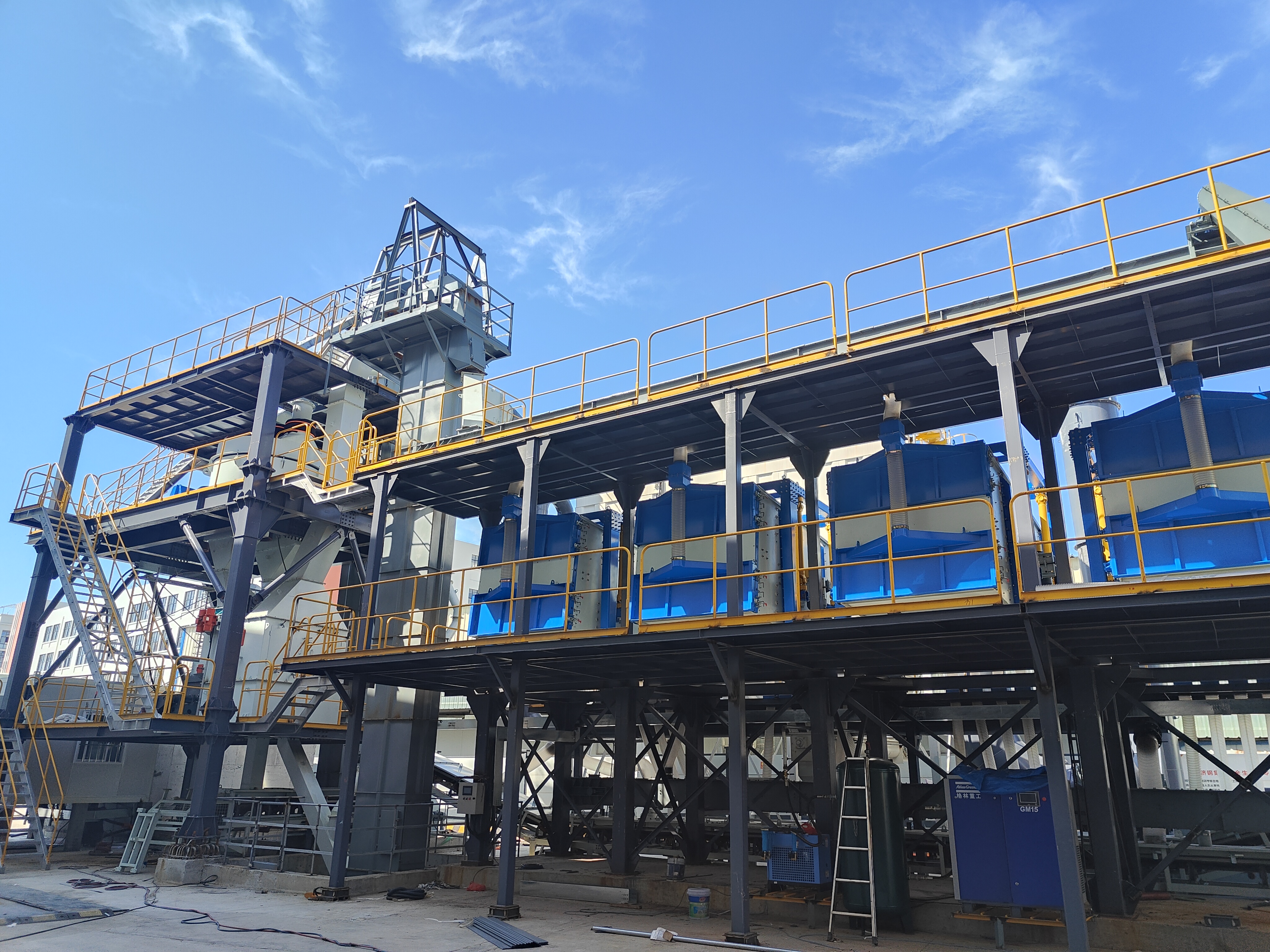 干法制砂樓：讓鋼渣變廢為寶，生產(chǎn)多元機(jī)制砂